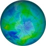 Antarctic Ozone 2012-03-22